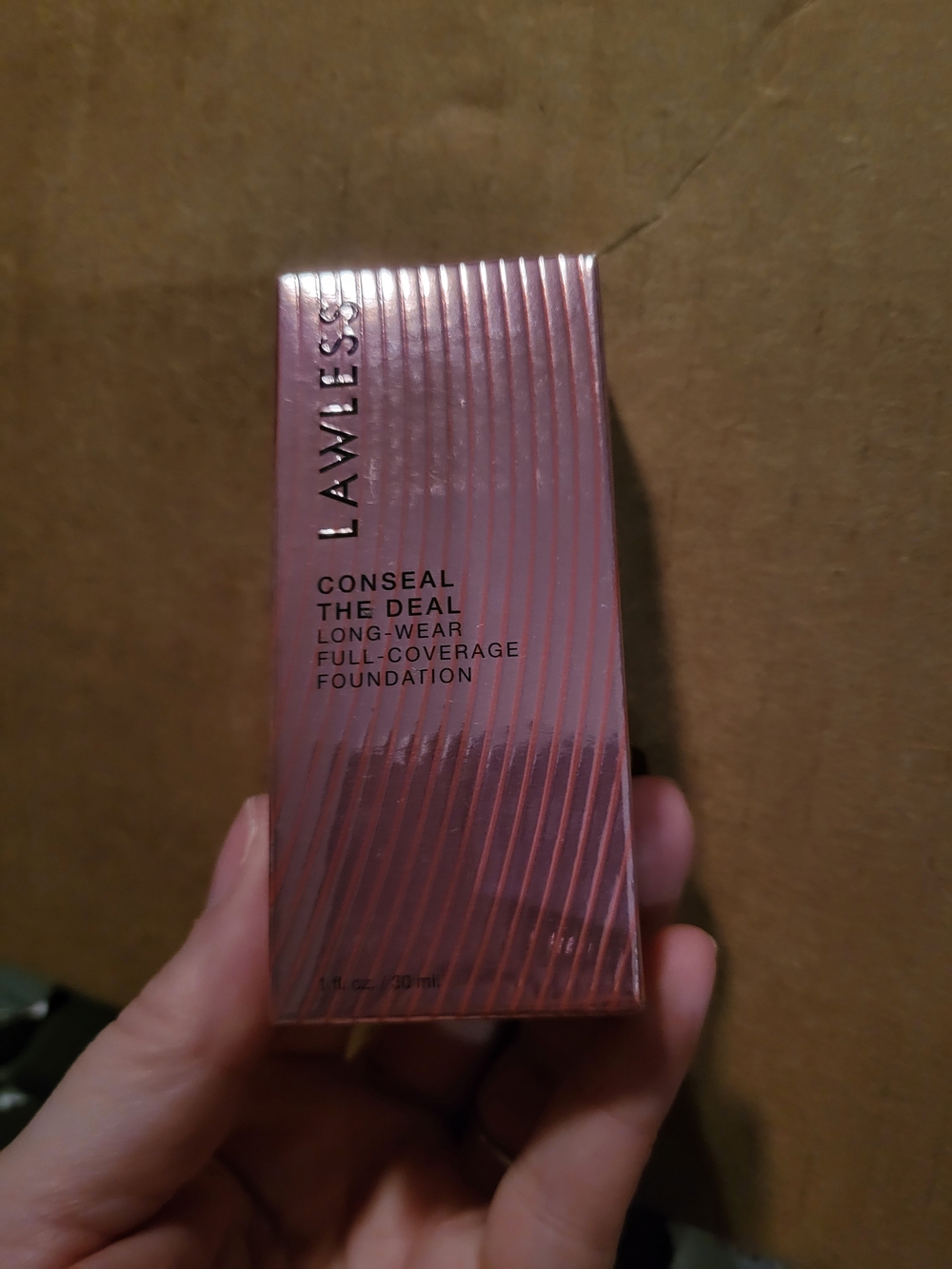 LAWLESS Conceal The Deal Long-Wear Full-Coverage Foundation - Meringue